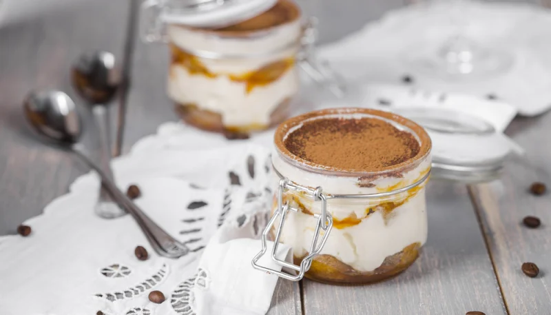 Tiramisu aux pommes à la cannelle