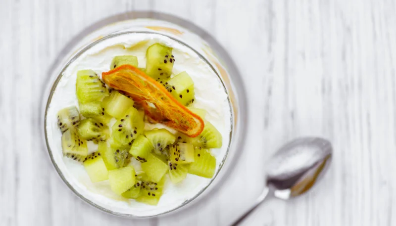 Trifle aux kiwis