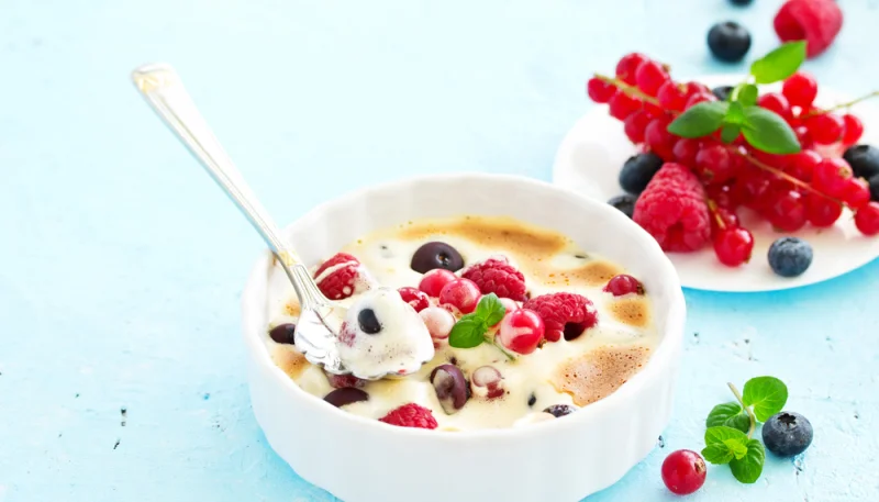 Sabayon aux fruits rouges