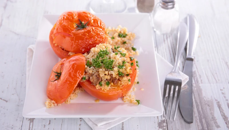 Tomates farcies au quinoa