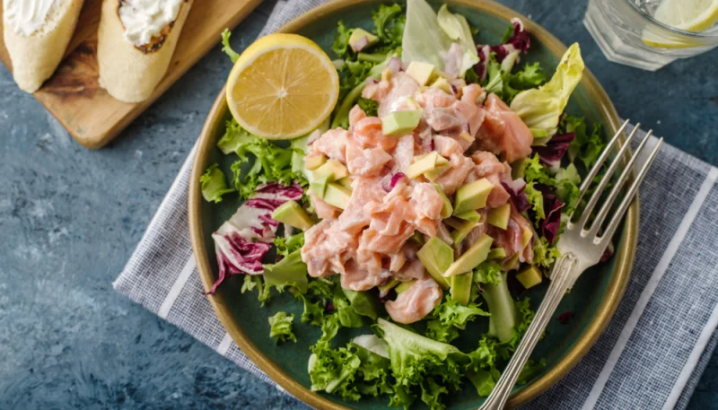 Ceviche de saumon