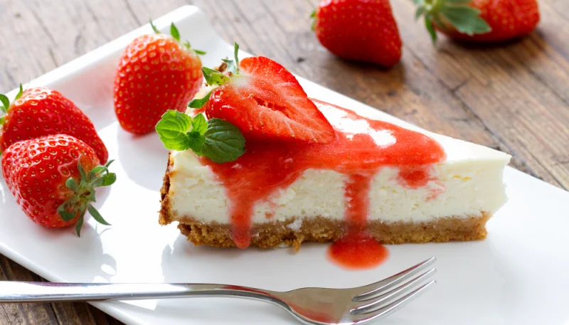 Cheesecake aux fraises