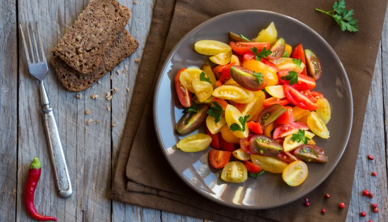 Salade de tomates cerises