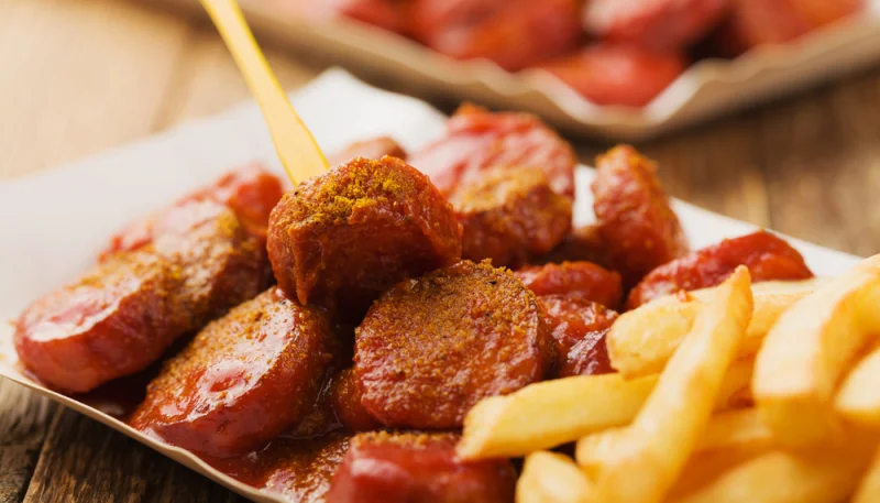 Saucisses au curry (currywurst)