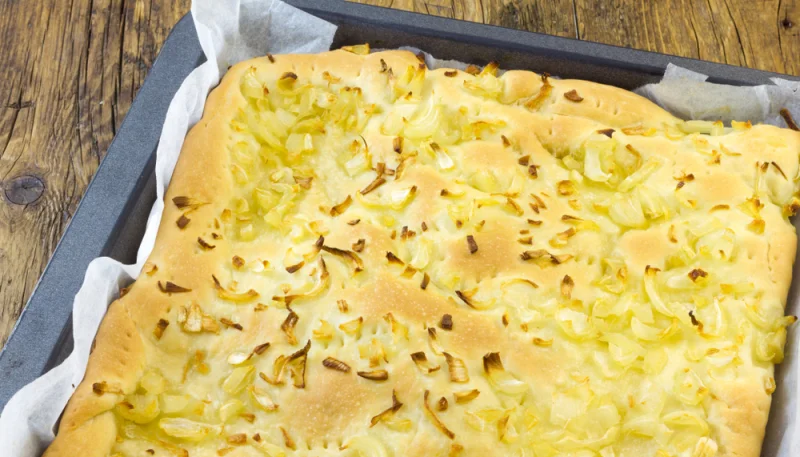 Fougasse aux oignons