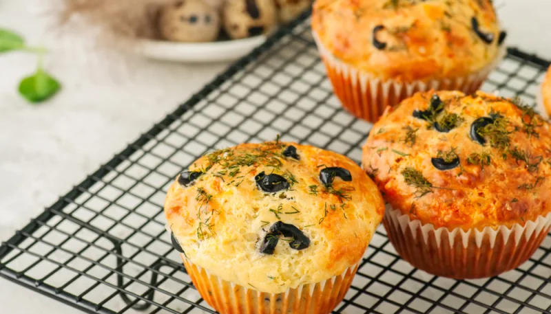 Muffins aux olives