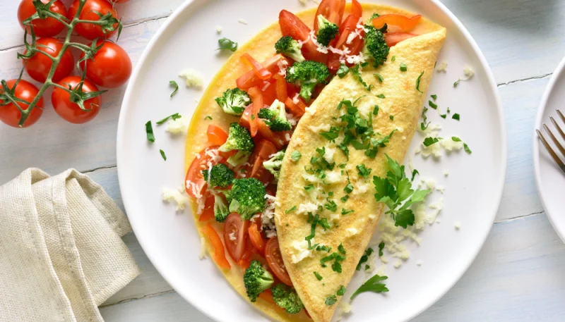 Omelette provençale