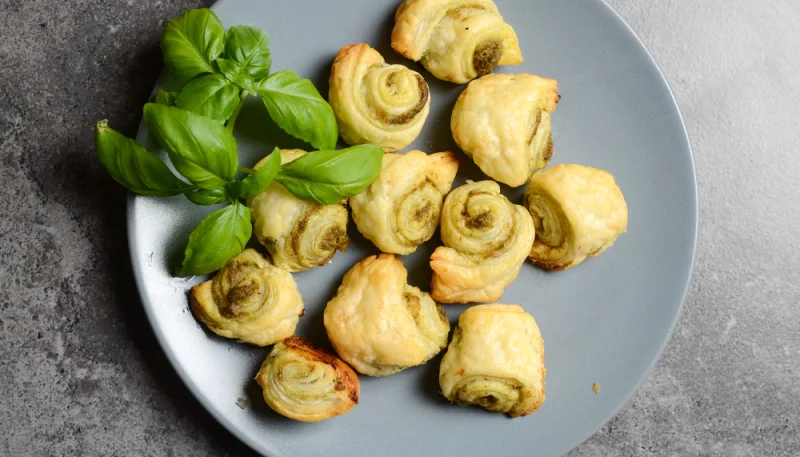 Roulés au pesto