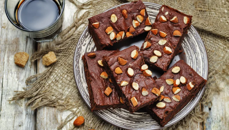 Brownies aux amandes