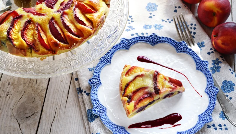 Clafoutis aux nectarines