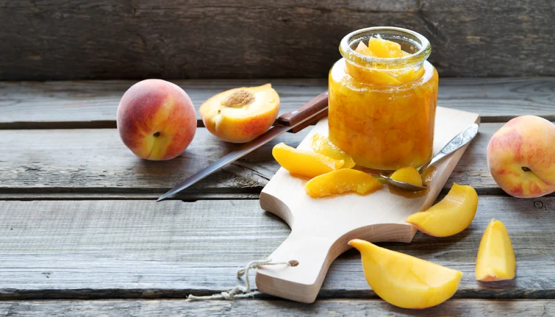 Compote de pêches