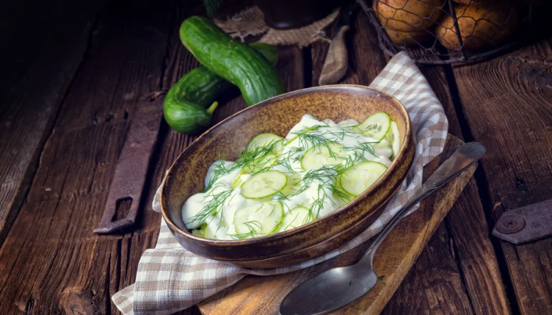 Concombre à la crème