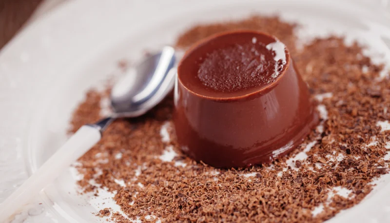 Crème renversée au chocolat