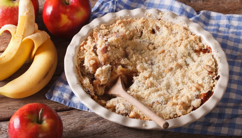 Crumble à la banane