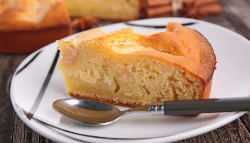 Gâteau moelleux aux pommes