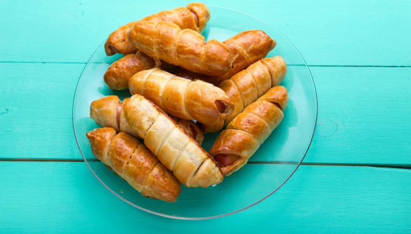 Roulés apéritifs à la saucisse