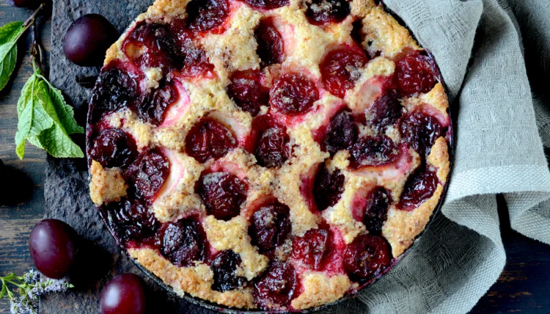 Tarte aux pruneaux
