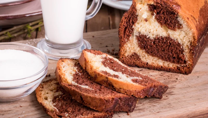 Cake marbré façon Savane maison