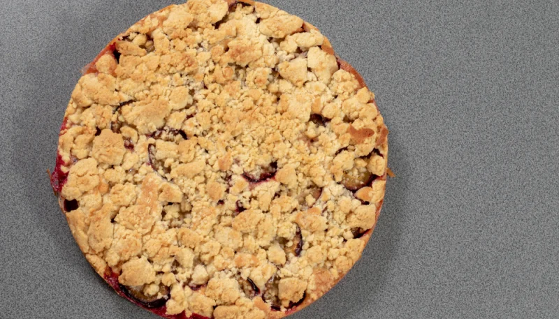 Crumble aux mirabelles