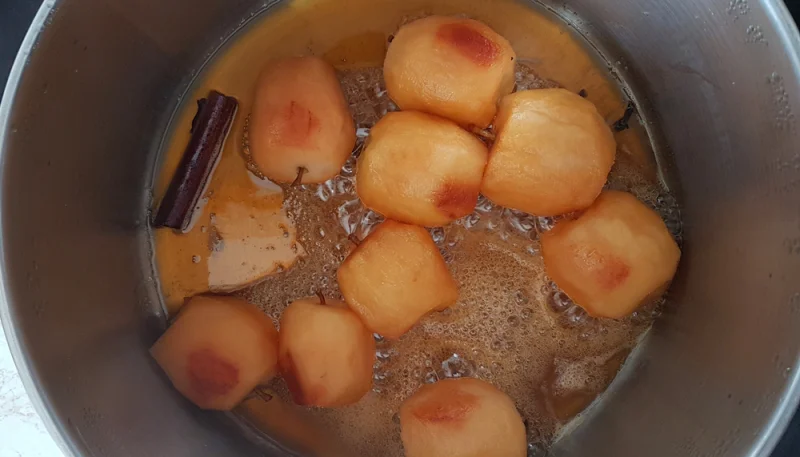 Pommes confites