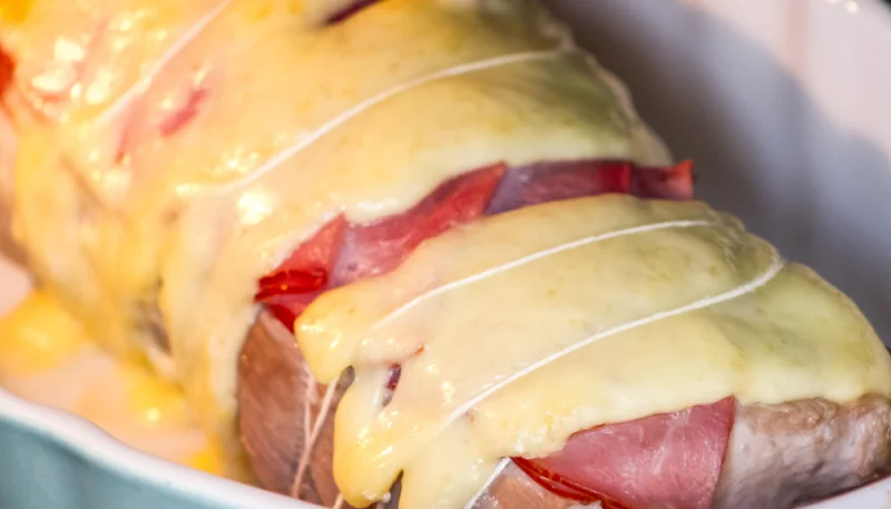 Rôti de porc façon orloff