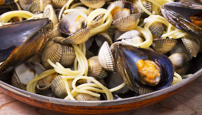 Spaghettis aux coquillages