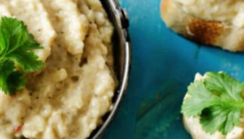 Caviar d'aubergines au curry