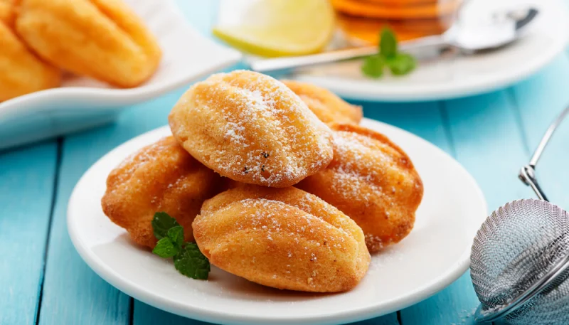 Madeleines aux pommes