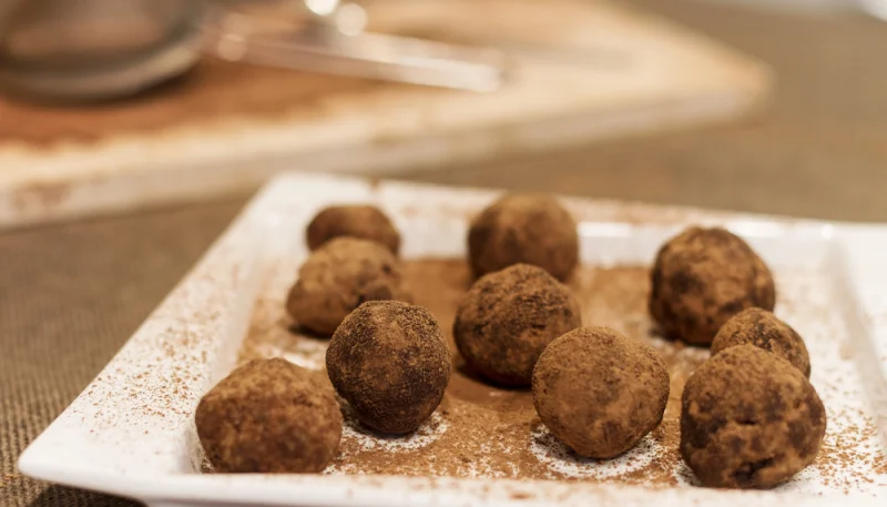 Truffes au piment d'espelette