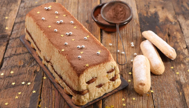 Bûche tiramisu