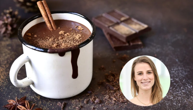 Chocolat chaud à la fève tonka façon Camille du Meilleur Pâtissier 2019