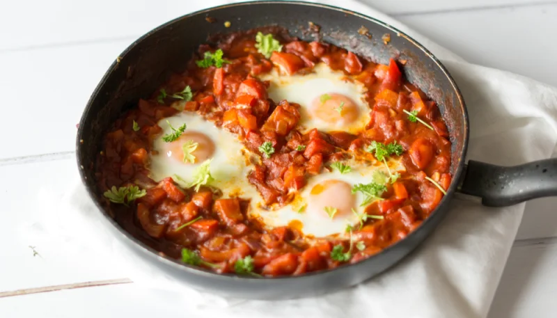 Chachouka aux oeufs