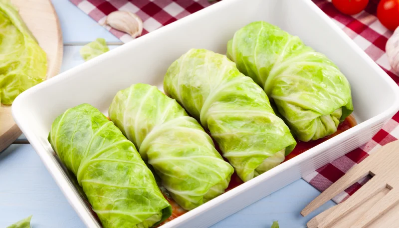 Feuilles de chou farcies