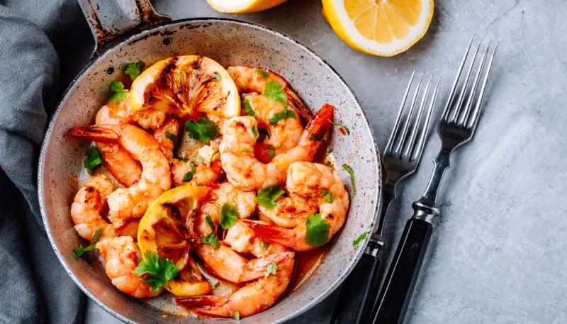 Gambas à l'américaine