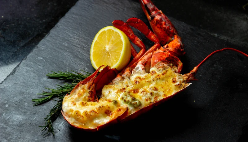 Langouste gratinée