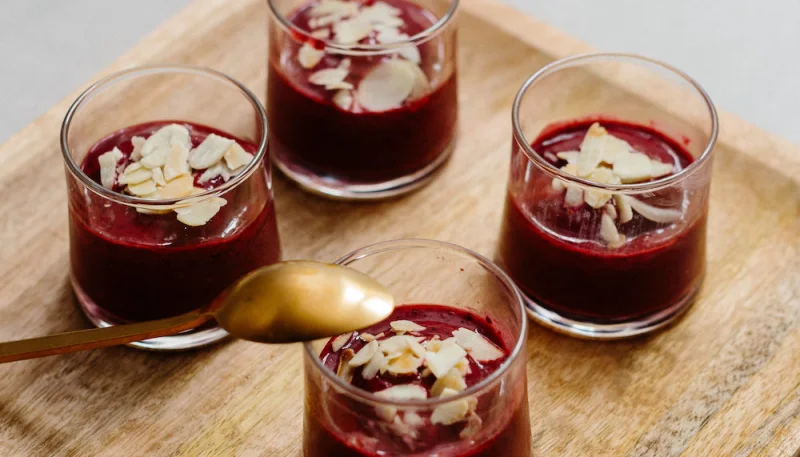 Mousse glacée express aux fruits