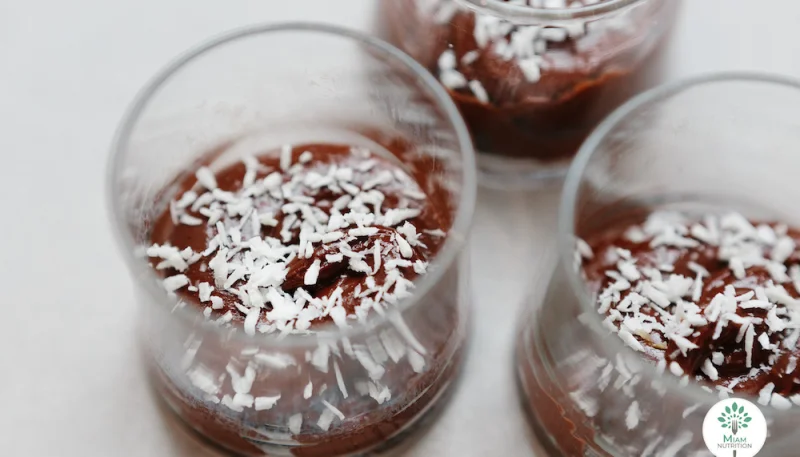 Mousse légère au chocolat et tofu soyeux