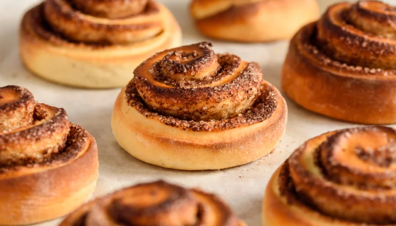 Roulés à la cannelle