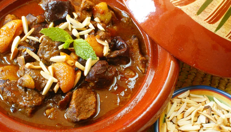 Tajine aux abricots secs