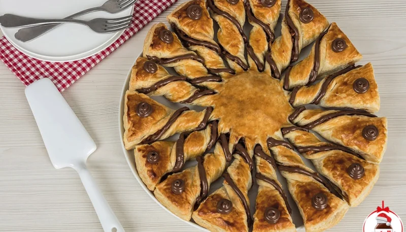 Tarte soleil au Nutella® et à la pomme