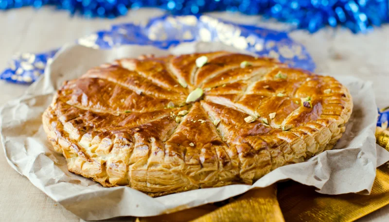 Galette des rois à la pistache