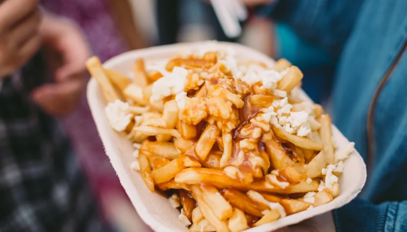 La poutine québécoise
