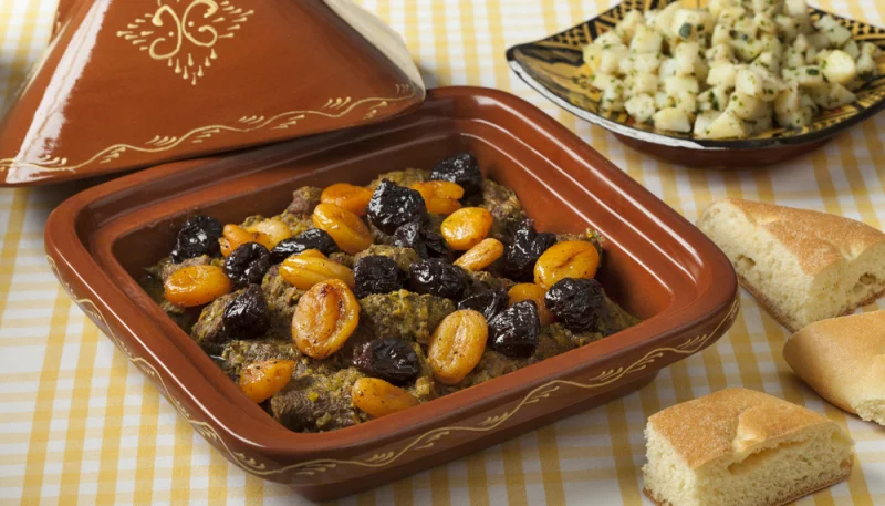 Tajine de boeuf aux dattes