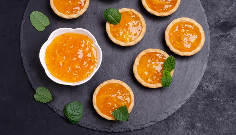 Tartelettes à la confiture d'orange