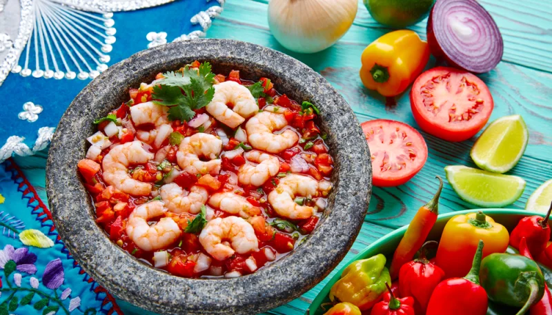 Ceviche équatorien mixte