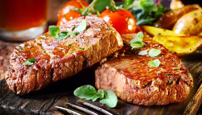 Filet de boeuf sauce forestière