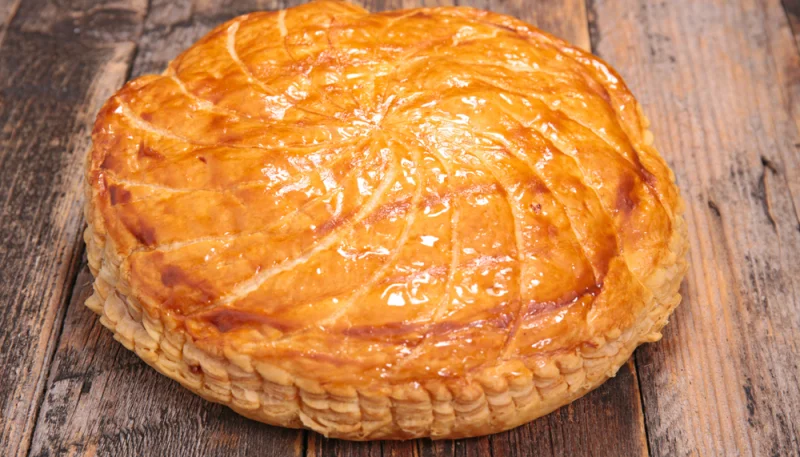 Galette frangipane, chocolat et poire au Thermomix