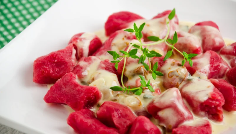 Gnocchis de betterave