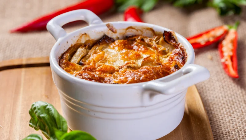Gratin de céleri au cantal