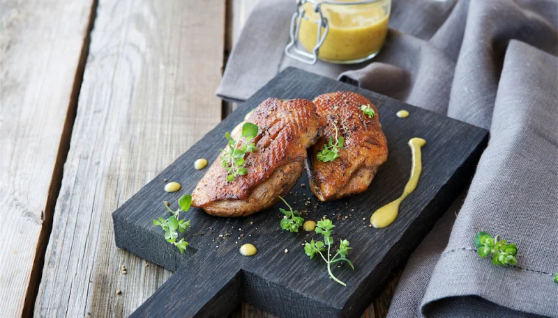 Magret de canard aux cèpes